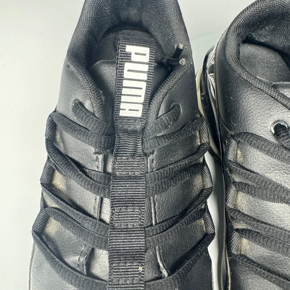 Puma Riaze Prowl Palm Athletic Shoes Sneakers‎ Women's Size 6 Black & White